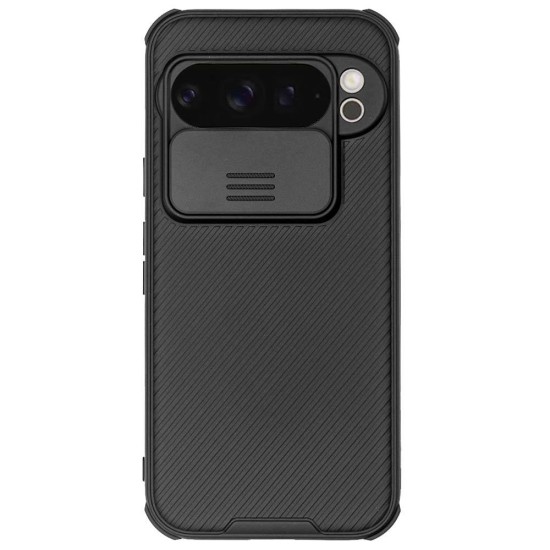 Husa Nillkin pentru Google Pixel 9 Pro, camera privacy, plastic negru (Nillkin, Telefoane Google) by www.silkase.ro Husa Nillkin pentru Google Pixel 9 Pro, camera privacy, plastic negru (Telefoane Google, H2621) by www.silkase.ro