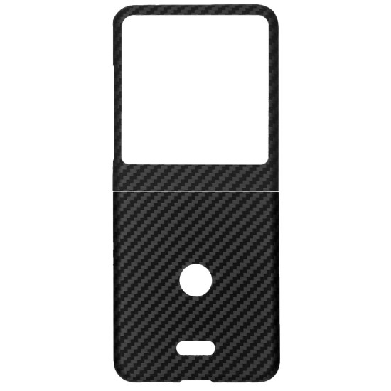 Husa fibra de carbon SILKASE pentru Motorola Razr 50, aramid kevlar, negru mat (SILKASE, Husa Kevlar) by www.silkase.ro Husa fibra de carbon SILKASE pentru Motorola Razr 50, aramid kevlar, negru mat (Razr 50, H2624) by www.silkase.ro