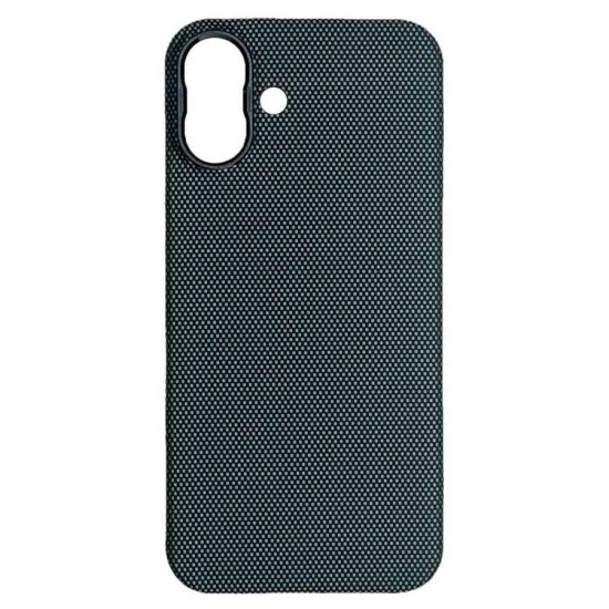 Husa fibra de carbon MagSafe SILKASE pentru Apple iPhone 16 Plus, aramid kevlar, metal camera, albastru (iPhone 16 Plus, H2632) by www.silkase.ro
