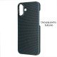 Husa fibra de carbon MagSafe SILKASE pentru Apple iPhone 16 Plus, aramid kevlar, metal camera, albastru (iPhone 16 Plus, H2632) by www.silkase.ro