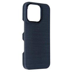 Husa fibra de carbon MagSafe SILKASE pentru Apple iPhone 16 Pro, aramid kevlar, metal camera, albastru Husa fibra de carbon MagSafe SILKASE pentru Apple iPhone 16 Pro, aramid kevlar, metal camera, albastru