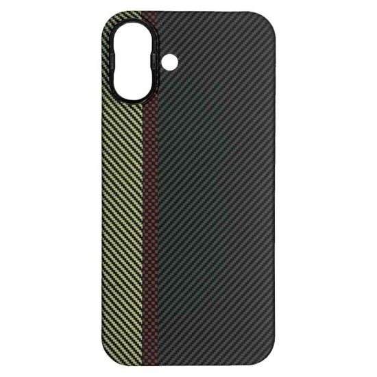 Husa fibra de carbon MagSafe SILKASE pentru Apple iPhone 16, aramid kevlar, metal camera, negru/galben (SILKASE, iPhone 16) by www.silkase.ro Husa fibra de carbon MagSafe SILKASE pentru Apple iPhone 16, aramid kevlar, metal camera, negru/galben (iPhone 16, H2635) by www.silkase.ro