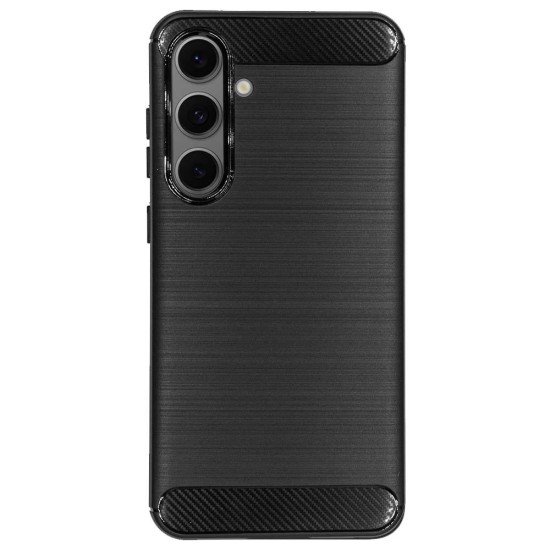 Husa Silicon carbon SILKASE pentru Samsung Galaxy S24 FE, silicon, culoare negru (SILKASE, Telefoane Samsung) by www.silkase.ro Husa Silicon carbon SILKASE pentru Samsung Galaxy S24 FE, silicon, culoare negru (Telefoane Samsung, H2644) by www.silkase.ro
