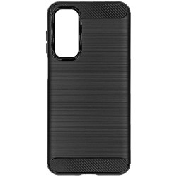 Husa Silicon carbon SILKASE pentru Samsung Galaxy A16, silicon, culoare negru