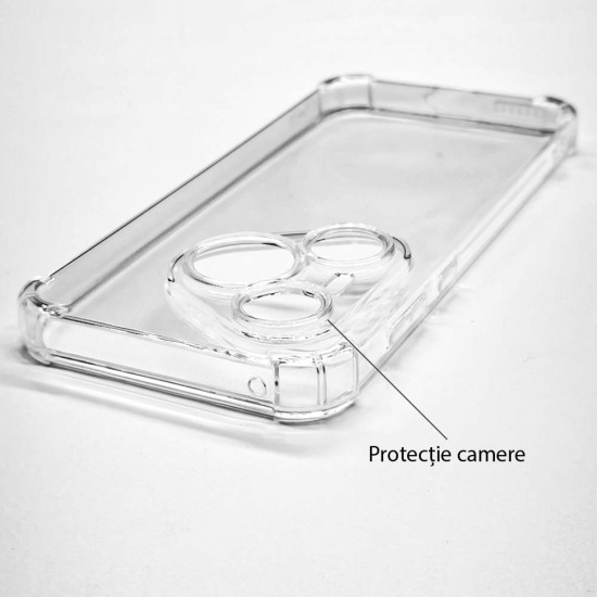 Husa Antishock SILKASE pentru Huawei Pura 70 Pro, protectie camera, silicon transparent (SILKASE, Husa Antishock Transparenta) by www.silkase.ro Husa Antishock SILKASE pentru Huawei Pura 70 Pro, protectie camera, silicon transparent (Pura 70 Pro, H2652) by www.silkase.ro