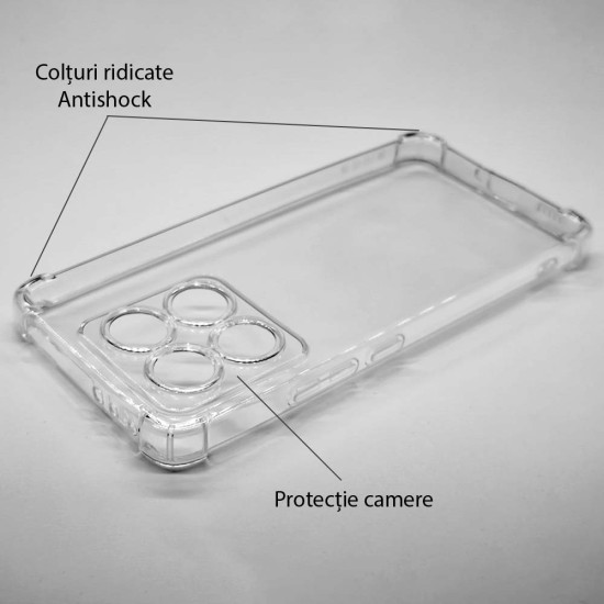 Husa Antishock SILKASE pentru Xiaomi 14T, protectie camera, silicon transparent (SILKASE, Husa Antishock Transparenta) by www.silkase.ro Husa Antishock SILKASE pentru Xiaomi 14T, protectie camera, silicon transparent (14T, H2653) by www.silkase.ro