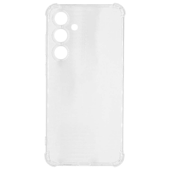 Husa Antishock SILKASE pentru Samsung Galaxy S24 FE, protectie camera, silicon transparent (Telefoane Samsung, H2655) by www.silkase.ro