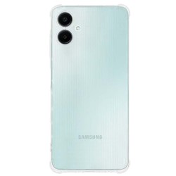 Husa Antishock SILKASE pentru Samsung Galaxy A06, protectie camera, silicon transparent