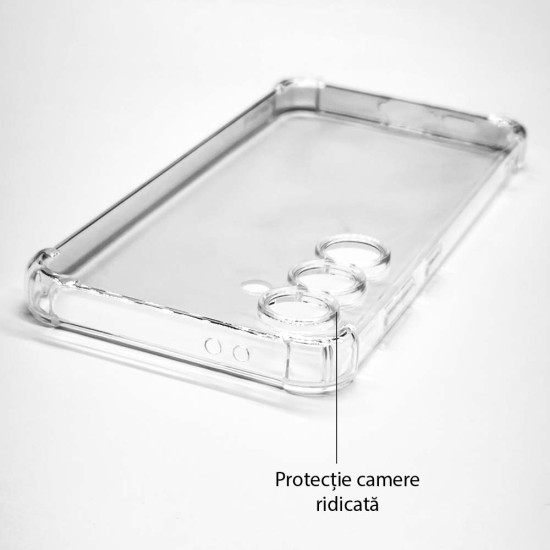 Husa Antishock SILKASE pentru Samsung Galaxy A16, protectie camera, silicon transparent (SILKASE, Telefoane Samsung) by www.silkase.ro Husa Antishock SILKASE pentru Samsung Galaxy A16, protectie camera, silicon transparent (Telefoane Samsung, H2657) by www.silkase.ro