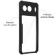 Husa Antigravity SILKASE pentru OnePlus Nord 4,  AntiShock, negru/transparent (Telefoane OnePlus, H2666) by www.silkase.ro