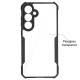 Husa Antigravity SILKASE pentru Samsung Galaxy S24 FE,  AntiShock, negru/transparent (Telefoane Samsung, H2667) by www.silkase.ro