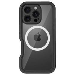 Husa SILKASE Diving, iPhone 16 Pro Max, waterproof, shock proof protectie apa, negru