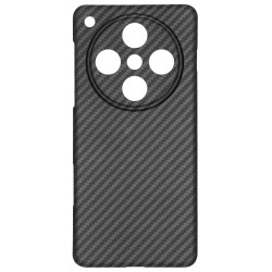 Husa fibra de carbon SILKASE pentru Oppo Find X8 Pro, camera protection, negru mat Husa fibra de carbon SILKASE pentru Oppo Find X8 Pro, camera protection, negru mat