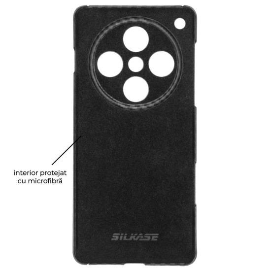 Husa fibra de carbon SILKASE pentru Oppo Find X8 Pro, camera protection, negru mat (SILKASE, Husa Kevlar) by www.silkase.ro Husa fibra de carbon SILKASE pentru Oppo Find X8 Pro, camera protection, negru mat (Find X8 Pro, H2685) by www.silkase.ro