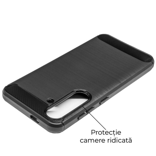 Husa SILKASE silicon carbon pentru Samsung S25/S24, culoare negru (SILKASE, S25) by www.silkase.ro Husa SILKASE silicon carbon pentru Samsung S25/S24, culoare negru (S25, H2692) by www.silkase.ro