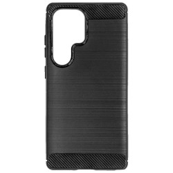 Husa SILKASE silicon carbon pentru Samsung S25 Ultra, culoare negru Husa SILKASE silicon carbon pentru Samsung S25 Ultra, culoare negru