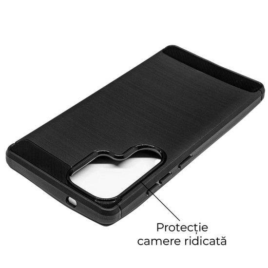 Husa SILKASE silicon carbon pentru Samsung S25 Ultra, culoare negru (SILKASE, S25 Ultra) by www.silkase.ro Husa SILKASE silicon carbon pentru Samsung S25 Ultra, culoare negru (S25 Ultra, H2694) by www.silkase.ro