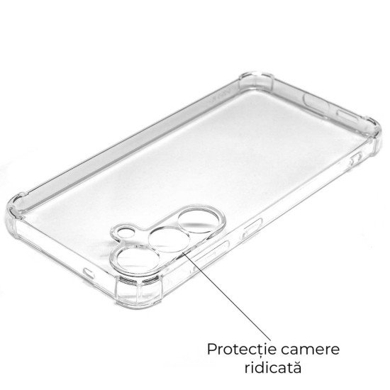 Husa Antishock SILKASE pentru Samsung S25, protectie camera, silicon transparent (SILKASE, S25) by www.silkase.ro Husa Antishock SILKASE pentru Samsung S25, protectie camera, silicon transparent (S25, H2699) by www.silkase.ro
