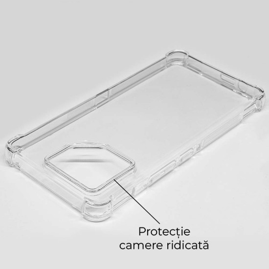 Husa Antishock SILKASE pentru Asus Rog Phone 9/9 Pro, silicon transparent (SILKASE, Husa Antishock Transparenta) by www.silkase.ro Husa Antishock SILKASE pentru Asus Rog Phone 9/9 Pro, silicon transparent (ROG Phone 9, H2705) by www.silkase.ro