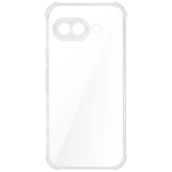 Husa Antishock SILKASE pentru Google Pixel 9a, protectie camera, silicon transparent (Pixel 9a, H2708) by www.silkase.ro