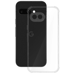 Husa Antishock SILKASE pentru Google Pixel 9a, protectie camera, silicon transparent