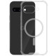 Husa AntiShock SILKASE pentru Google Pixel 9a, MagSafe, silicon/plastic, transparent (Pixel 9a, H2709) by www.silkase.ro