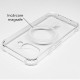 Husa AntiShock SILKASE pentru Google Pixel 9a, MagSafe, silicon/plastic, transparent (Pixel 9a, H2709) by www.silkase.ro