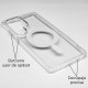 Husa MagSafe SILKASE pentru Samsung S25 Ultra, silicon/plastic, transparent (S25 Ultra, H2712) by www.silkase.ro