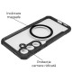 Husa SILKASE pentru Samsung S25, AntiGravity, AntiShock, negru/transparent (S25, H2713) by www.silkase.ro