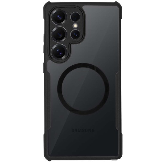 Husa SILKASE pentru Samsung S25 Ultra, AntiGravity, AntiShock, negru/transparent (SILKASE, S25 Ultra) by www.silkase.ro Husa SILKASE pentru Samsung S25 Ultra, AntiGravity, AntiShock, negru/transparent (S25 Ultra, H2715) by www.silkase.ro