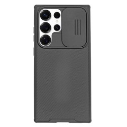 Husa Nillkin pentru Samsung S25 Ultra, camera privacy, plastic negru