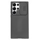 Husa Nillkin pentru Samsung S25 Ultra, camera privacy, plastic negru (S25 Ultra, H2719) by www.silkase.ro