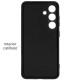 Husa SILKASE pentru Samsung S25 Plus, soft silicon, camera protection, culoare negru (S25 Plus, H2721) by www.silkase.ro