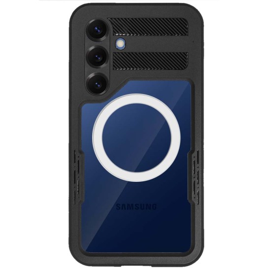 Husa SILKASE Diving pentru Samsung S25 Plus, waterproof, shock proof protectie apa, negru (SILKASE, S25 Plus) by www.silkase.ro Husa SILKASE Diving pentru Samsung S25 Plus, waterproof, shock proof protectie apa, negru (S25 Plus, H2725) by www.silkase.ro