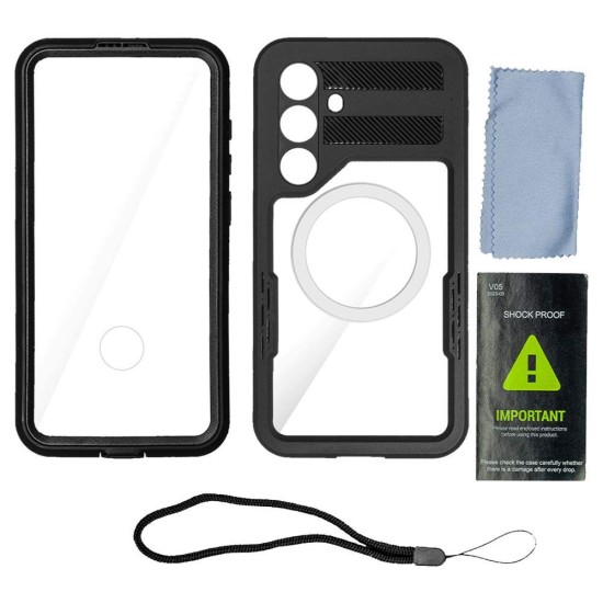 Husa SILKASE Diving pentru Samsung S25 Plus, waterproof, shock proof protectie apa, negru (SILKASE, S25 Plus) by www.silkase.ro Husa SILKASE Diving pentru Samsung S25 Plus, waterproof, shock proof protectie apa, negru (S25 Plus, H2725) by www.silkase.ro