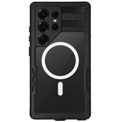Husa SILKASE Diving pentru Samsung S25 Ultra, waterproof, shock proof protectie apa, negru