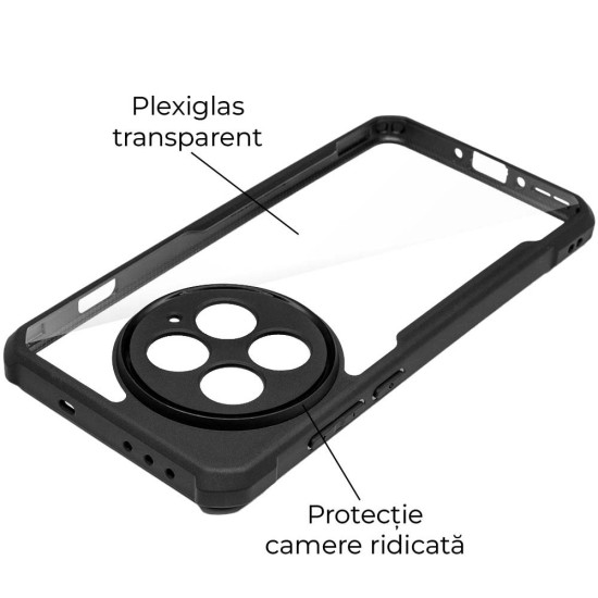 Husa SILKASE pentru OnePlus 13, AntiGravity, AntiShock, negru/transparent (SILKASE, Telefoane OnePlus) by www.silkase.ro Husa SILKASE pentru OnePlus 13, AntiGravity, AntiShock, negru/transparent (Telefoane OnePlus, H2739) by www.silkase.ro