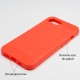 Husa SILKASE silicon carbon pentru iPhone 17e/16e, culoare rosu neon (iPhone 17e, H2742) by www.silkase.ro