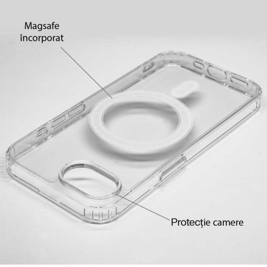 Husa MagSafe SILKASE pentru iPhone 16e, silicon/plastic, transparent (SILKASE, S25) by www.silkase.ro Husa MagSafe SILKASE pentru iPhone 16e, silicon/plastic, transparent (S25, H2744) by www.silkase.ro