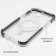 Husa MagSafe SILKASE pentru iPhone 16e, silicon/plastic, transparent/negru (SILKASE, S25) by www.silkase.ro Husa MagSafe SILKASE pentru iPhone 16e, silicon/plastic, transparent/negru (S25, H2745) by www.silkase.ro