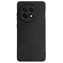 Husa SILKASE pentru Oneplus 13R, soft silicon, camera protectio, culoare negru