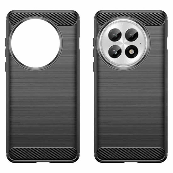Husa SILKASE silicon carbon pentru OnePlus 13R, culoare negru (13R, H2753) by www.silkase.ro