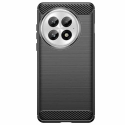 Husa SILKASE silicon carbon pentru OnePlus 13, culoare negru