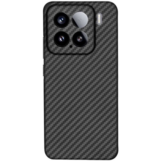 Husa fibra de carbon SILKASE pentru Xiaomi 15, camera protection, negru mat (SILKASE, Husa Kevlar) by www.silkase.ro Husa fibra de carbon SILKASE pentru Xiaomi 15, camera protection, negru mat (15 Ultra, H2755) by www.silkase.ro