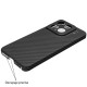 Husa fibra de carbon SILKASE pentru Xiaomi 15, camera protection, negru mat (SILKASE, Husa Kevlar) by www.silkase.ro Husa fibra de carbon SILKASE pentru Xiaomi 15, camera protection, negru mat (15 Ultra, H2755) by www.silkase.ro