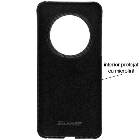 Husa fibra de carbon SILKASE pentru Honor Magic7 Pro, aramid kevlar, negru mat (SILKASE, Magic7 Pro) by www.silkase.ro Husa fibra de carbon SILKASE pentru Honor Magic7 Pro, aramid kevlar, negru mat (Magic7 Pro, H2759) by www.silkase.ro