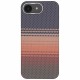 Husa fibra de carbon MagSafe SILKASE pentru iPhone 17e/16e, aramid kevlar, metal camera, sunset (iPhone 17e, H2762) by www.silkase.ro