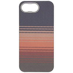 Husa fibra de carbon MagSafe SILKASE pentru iPhone 16e/17e, aramid kevlar, metal camera, sunset Husa fibra de carbon MagSafe SILKASE pentru iPhone 16e/17e, aramid kevlar, metal camera, sunset