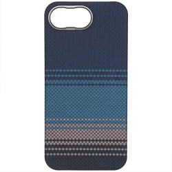 Husa fibra de carbon MagSafe SILKASE pentru iPhone 17e/16e, aramid kevlar, metal camera, blue sky Husa fibra de carbon MagSafe SILKASE pentru iPhone 17e/16e, aramid kevlar, metal camera, blue sky