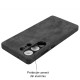 Husa Full alcantara MagSafe SILKASE pentru Samsung Galaxy S25 Ultra, metal camera, negru (S25 Ultra, H2765) by www.silkase.ro